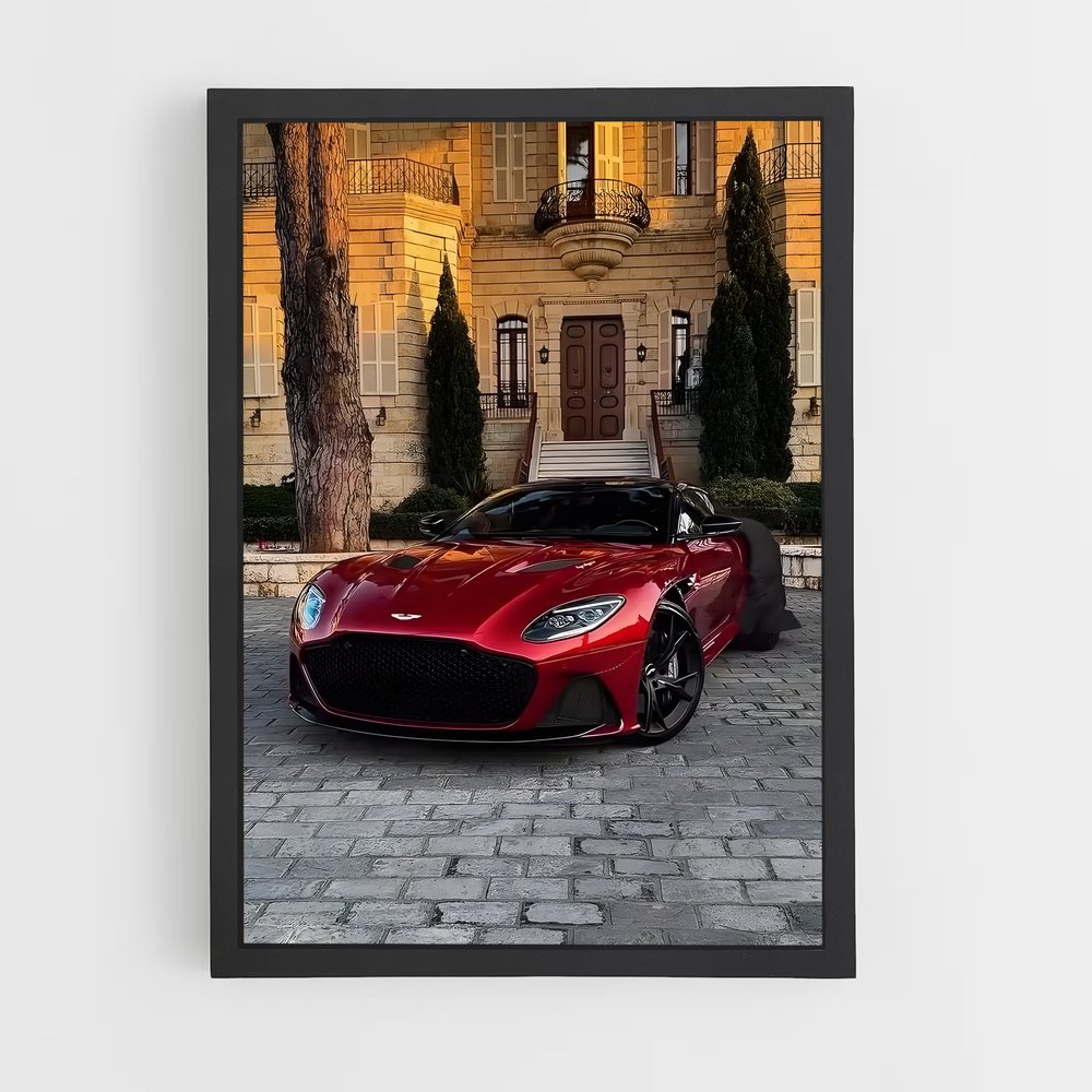 Poster Aston Prestige – affiche Aston Martin (vue 2)
